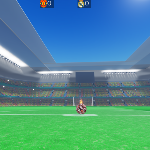 Skabelon til fodboldspil